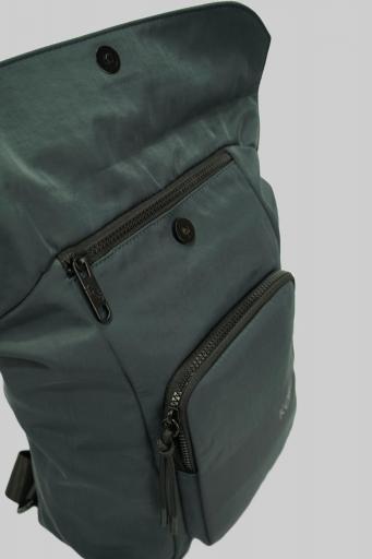 Mochila grande antirobo kcb tape gris/azul 3510 GR [5]