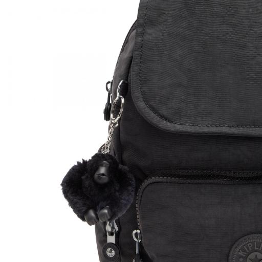 Mochila kipling city zip S black noir I3523 P39 [4]