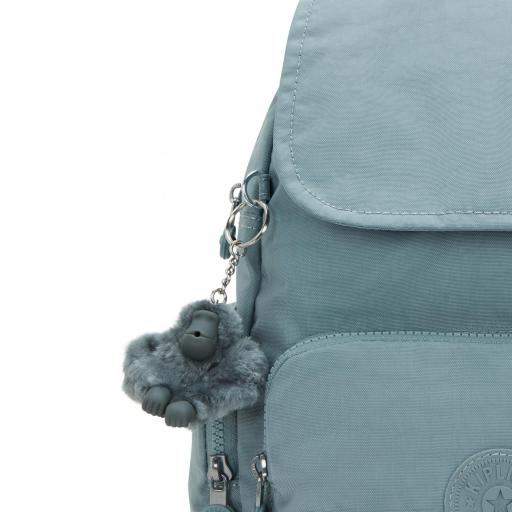 Mochila kipling city zip S relaxed grey I3523 3NL [4]