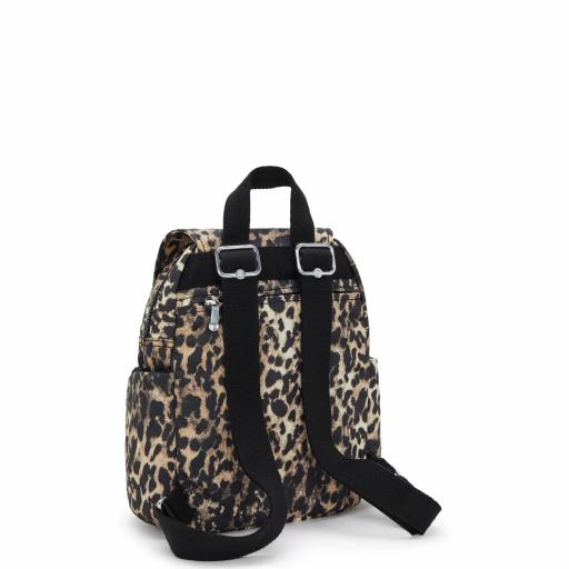 Mochila kipling city zip mini Wild Leopard I3735 6JP [2]