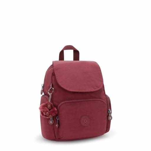 Mochila kipling city zip mini b Lounge Wine I6046 5FW [0]