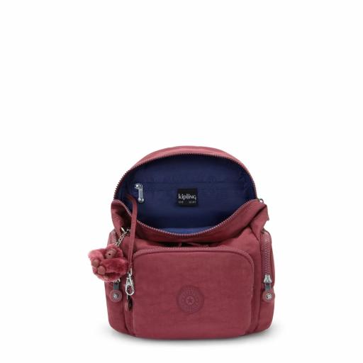 Mochila kipling city zip mini b Lounge Wine I6046 5FW [2]