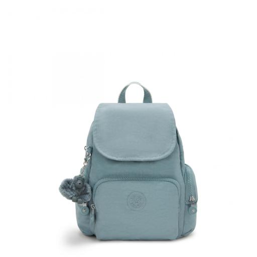 Mochila kipling city zip mini relaxed grey I6046 3NL