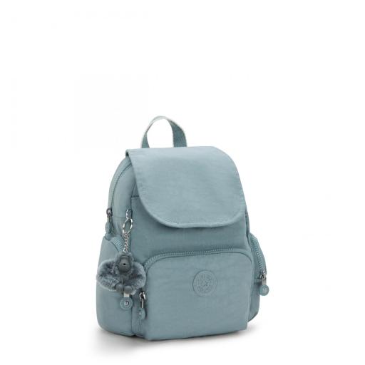 Mochila kipling city zip mini relaxed grey I6046 3NL [3]