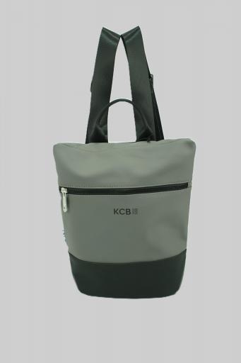 Mochila mediana antirobo kcb base gris 3484 GR