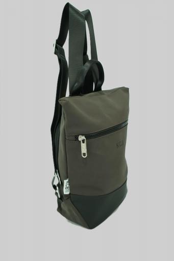 Mochila mediana antirobo kcb base marrón 3484 MA [1]