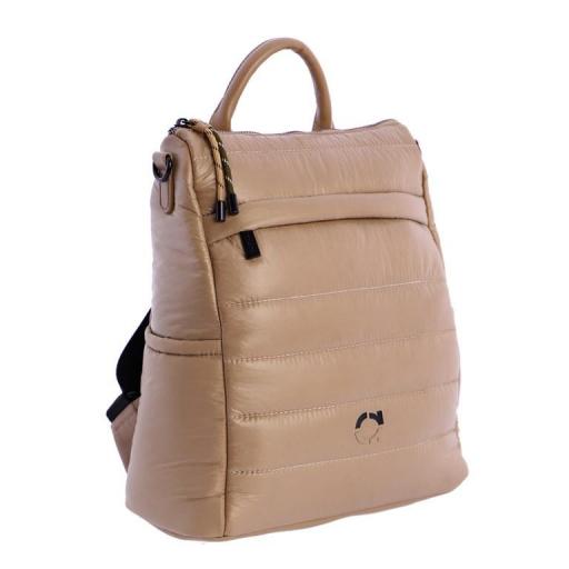 Mochila nylon amichi camel QI5332 012