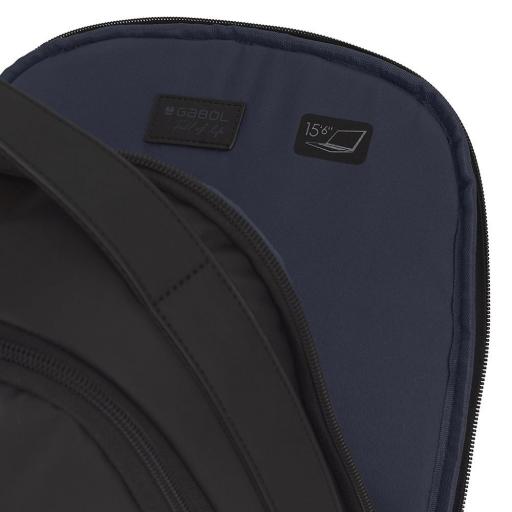 Mochila para portátil 15.6" gabol bonus negro 413363 001 [6]