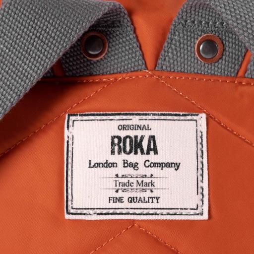 Mochila roka london canvas bantry b burnt orange BAN B S BOR [5]