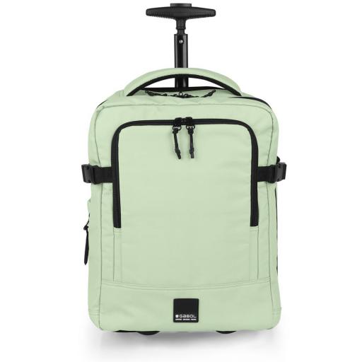 Mochila underseat con ruedas gabol vancouver verde menta 126344 [0]