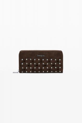 Monedero desigual patch tachuelas choco 25WAYP48 6