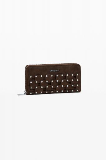 Monedero desigual patch tachuelas choco 25WAYP48 6 [2]