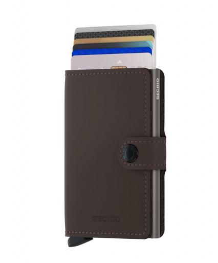 Tarjetero de piel rfid miniwallet secrid matte truffle 84215 [1]