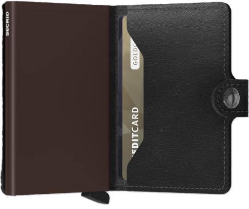 Tarjetero de piel rfid miniwallet secrid original black-brown 84512 [2]