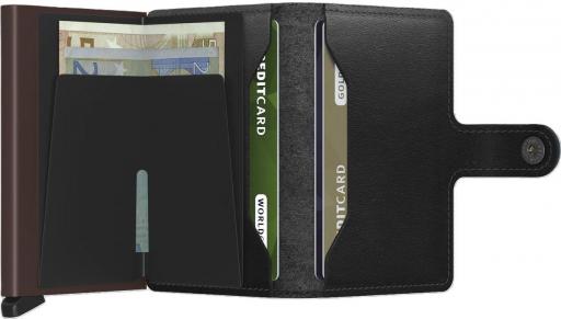 Tarjetero de piel rfid miniwallet secrid original black-brown 84512 [3]