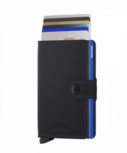 Tarjetero miniwallet secrid rfid matte black & blue 89524 [1]