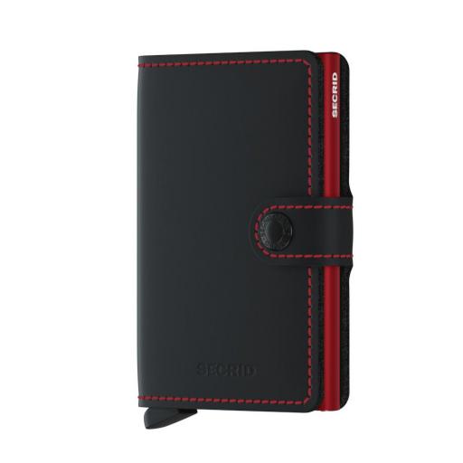 Tarjetero miniwallet secrid rfid matte black & red 87247 [0]
