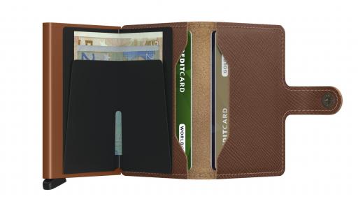 Tarjetero miniwallet secrid saffiano caramel 88497 [3]