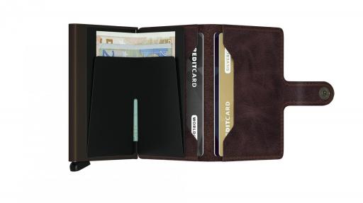 Tarjetero miniwallet secrid vintage rfid chocolate 81269 [2]