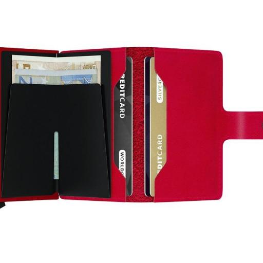 Tarjetero rfid miniwallet secrid original red-red 85878 [1]