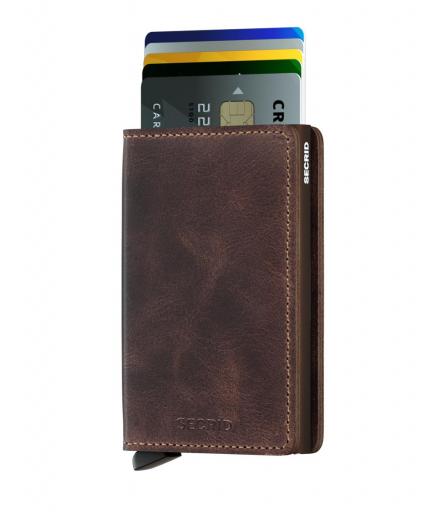 Tarjetero rfid secrid slimwallet vintage chocolate 83072 [1]