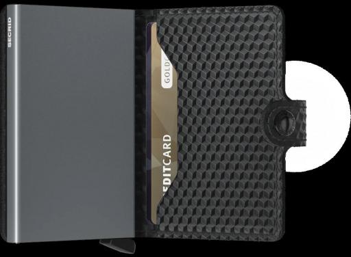 Tarjetero de piel rfid miniwallet secrid cubic black titanium 89760 [2]