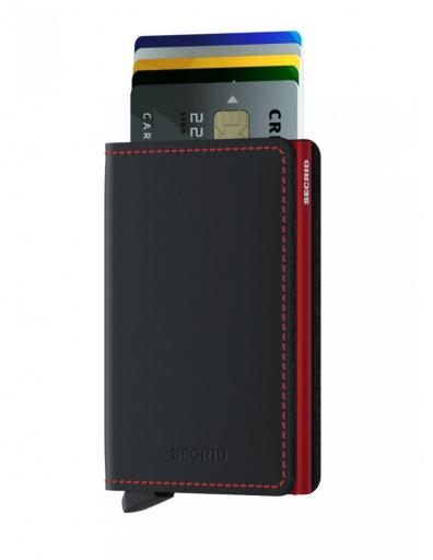 Tarjetero rfid secrid slimwallet matte black & red 87254 [1]